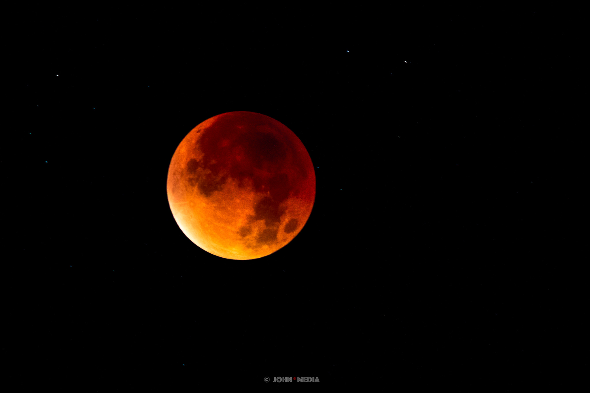 The blood moon