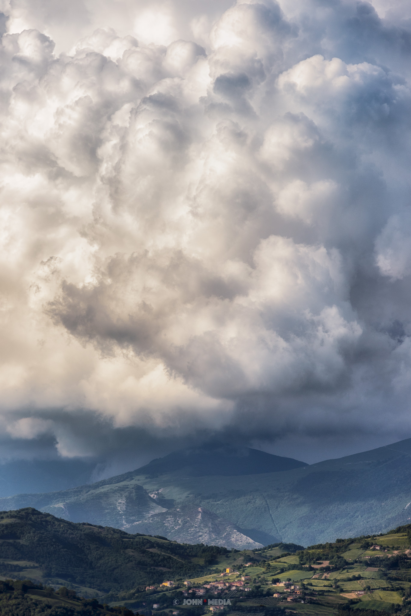 Umbrian clouds