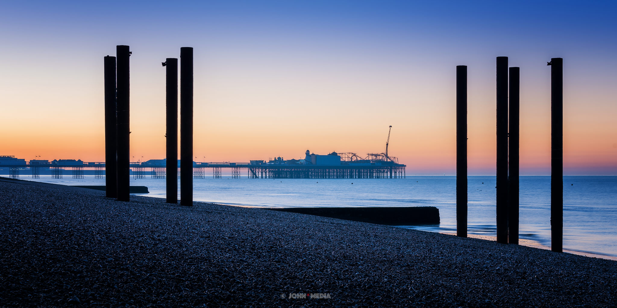 Brighton Palace Pier sunrise